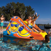 WOW Slide N Smile Inflatable Water Slide & Walkway Combo