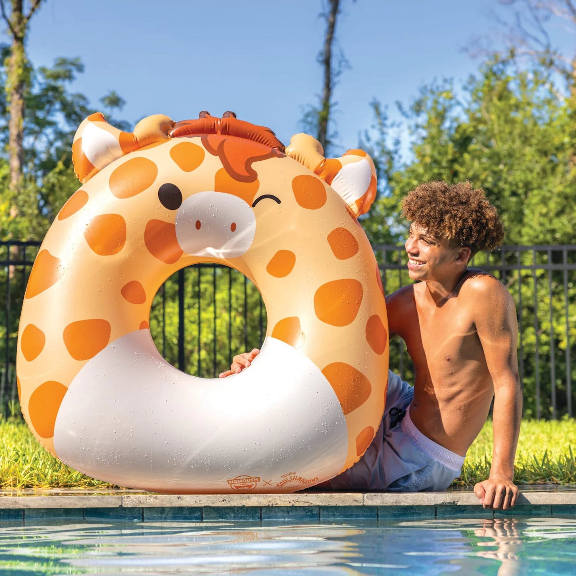 BigMouth x Squishmallows Gary the Giraffe Pool Float