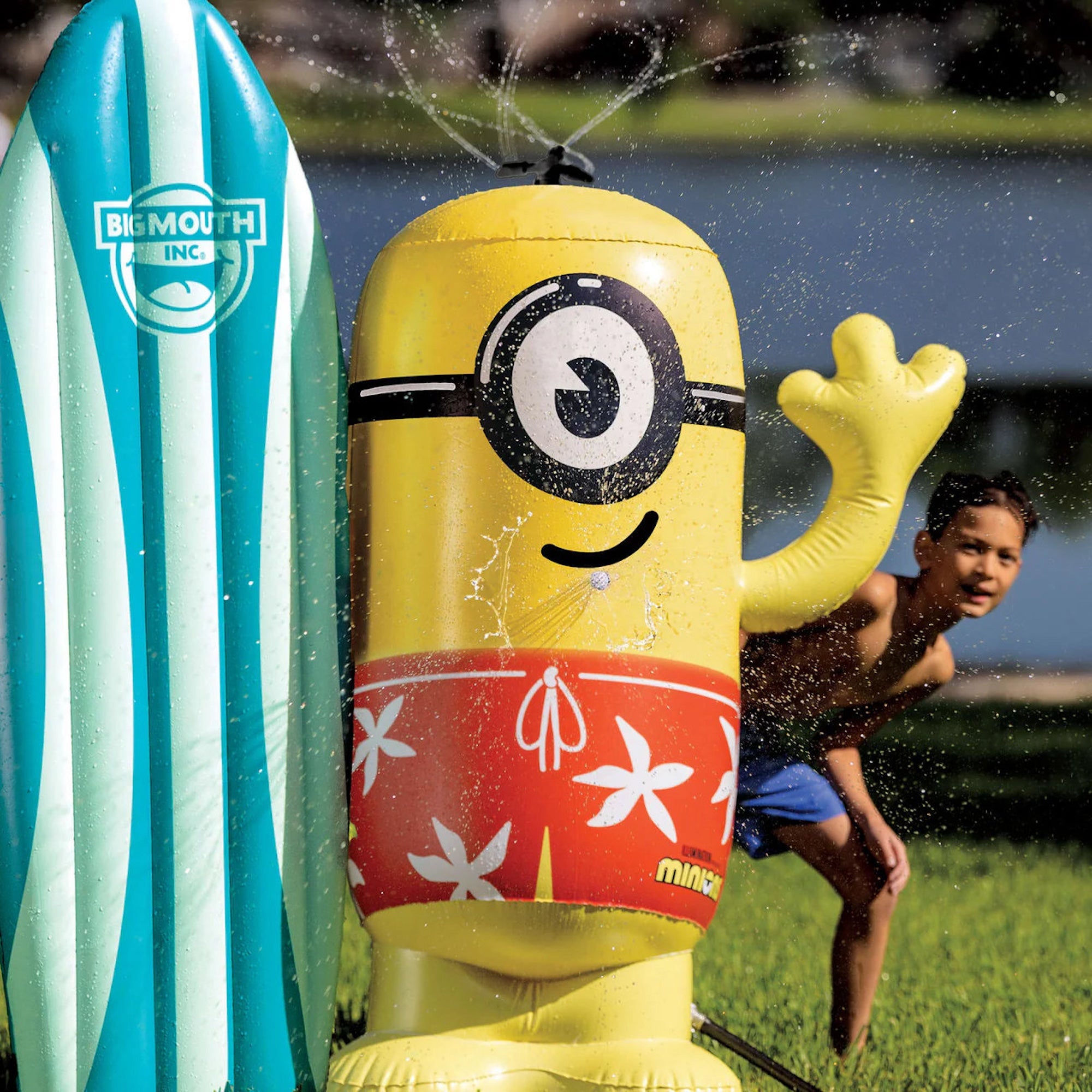 BigMouth Surfboard Minions Sprinkler