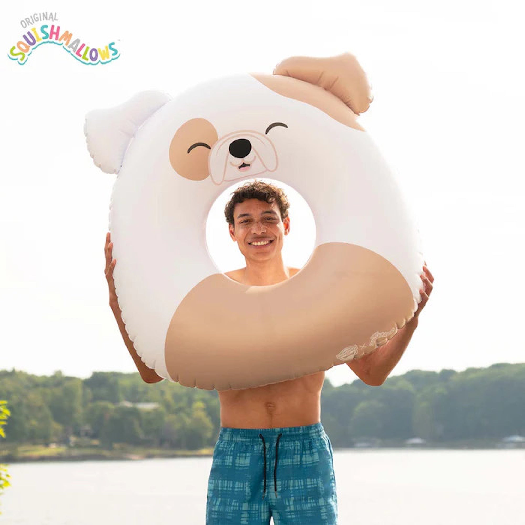 BigMouth x Squishmallows Brock the BullDog Float