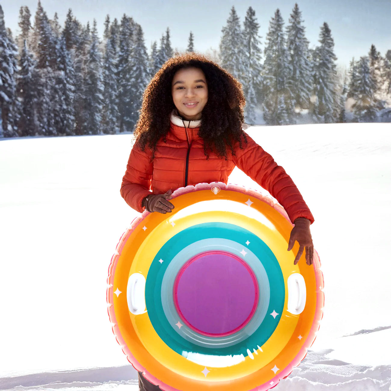 BigMouth Round Magical Rainbow Snow Tube