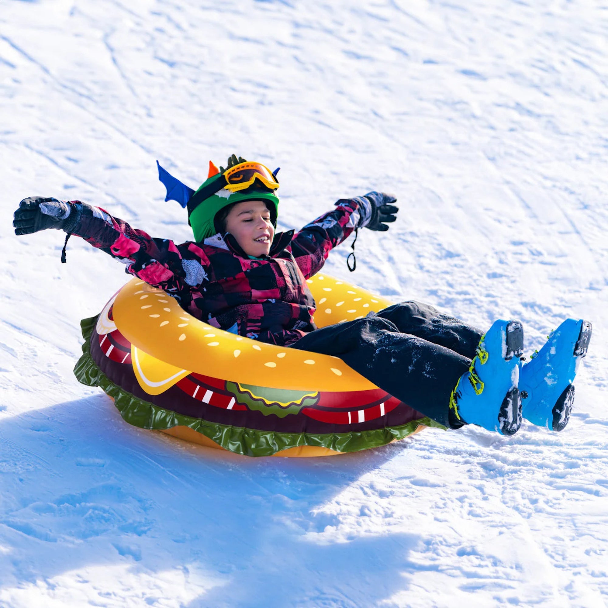 BigMouth Cheeseburger Snow Tube