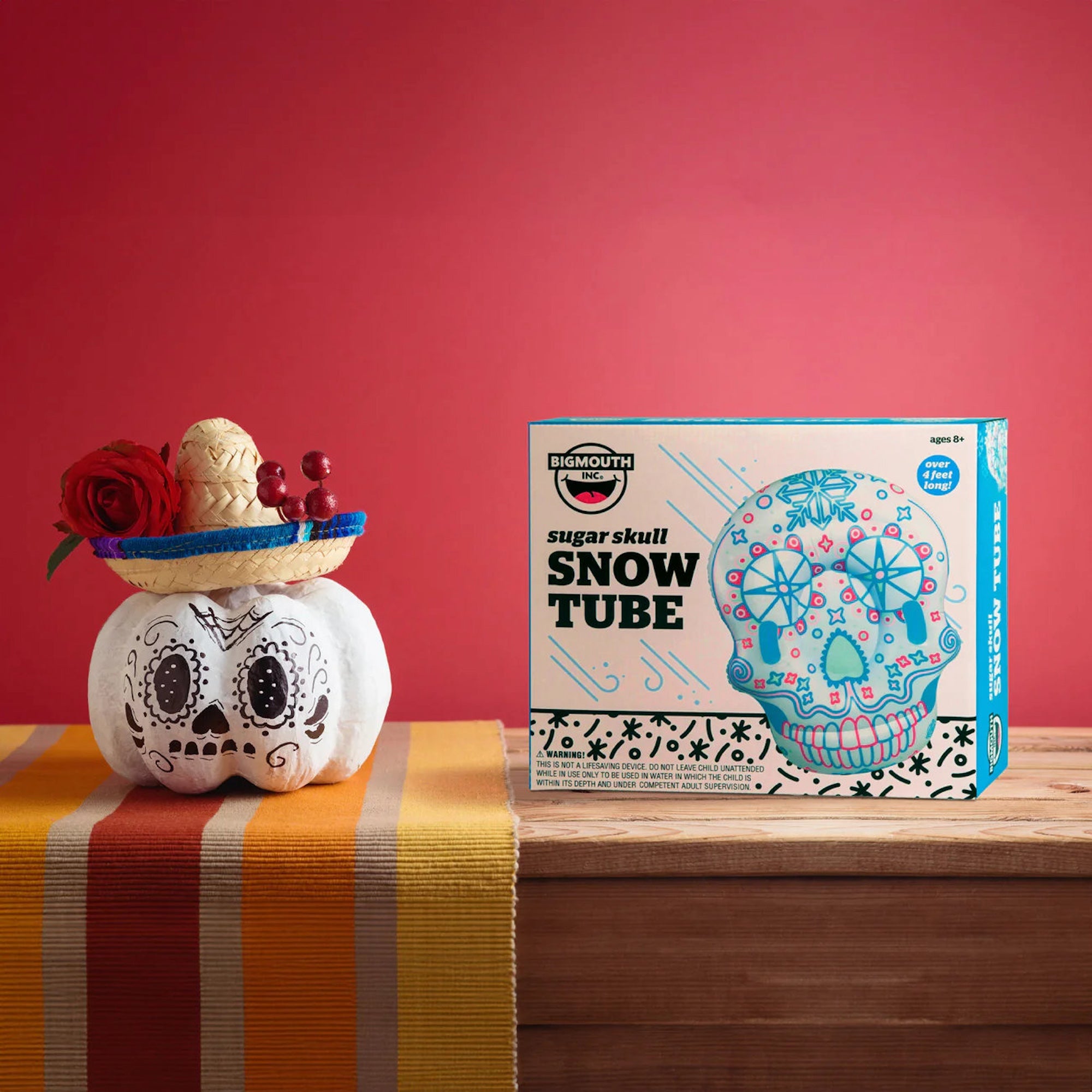 BigMouth Sugar Skull Snow Tube