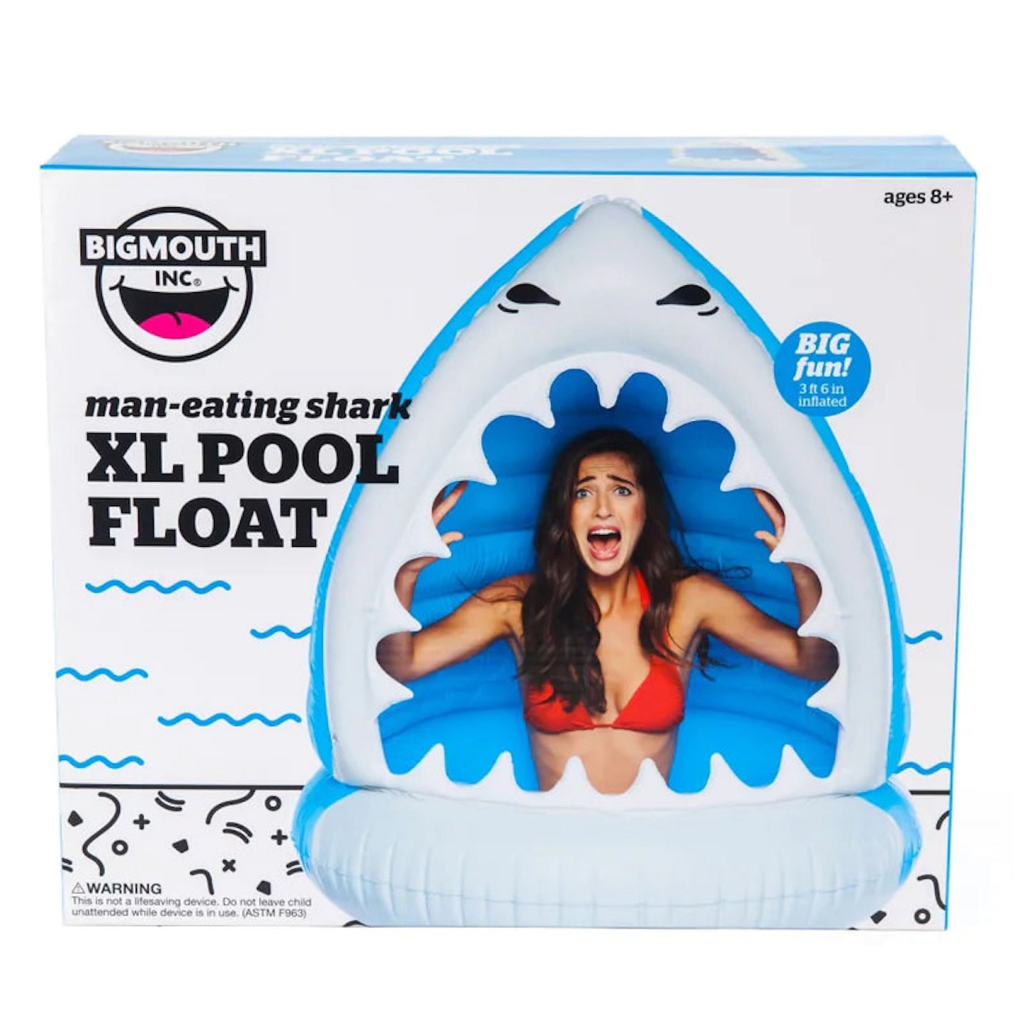 BigMouth Giant Man-Eating Shark Pool Float