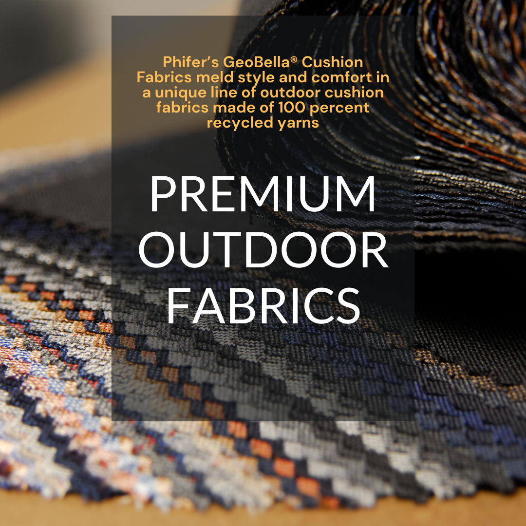 Deluxe Nest Chair with Phifer Geobella® Cushion & Steel Stand - Cappuccino