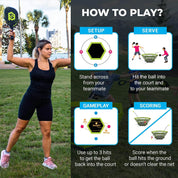 PaddleSmash Original Outdoor Yard Game