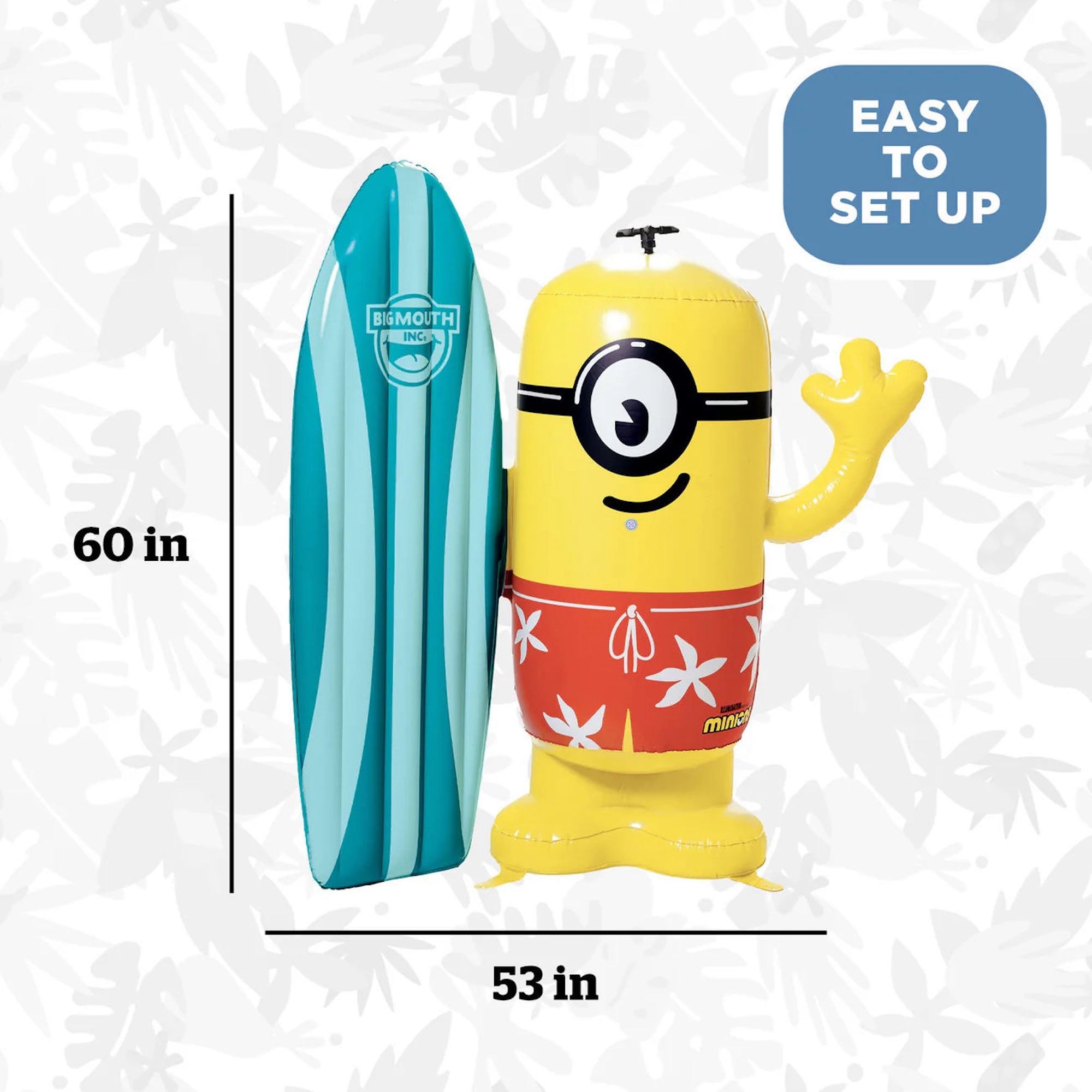 BigMouth Surfboard Minions Sprinkler