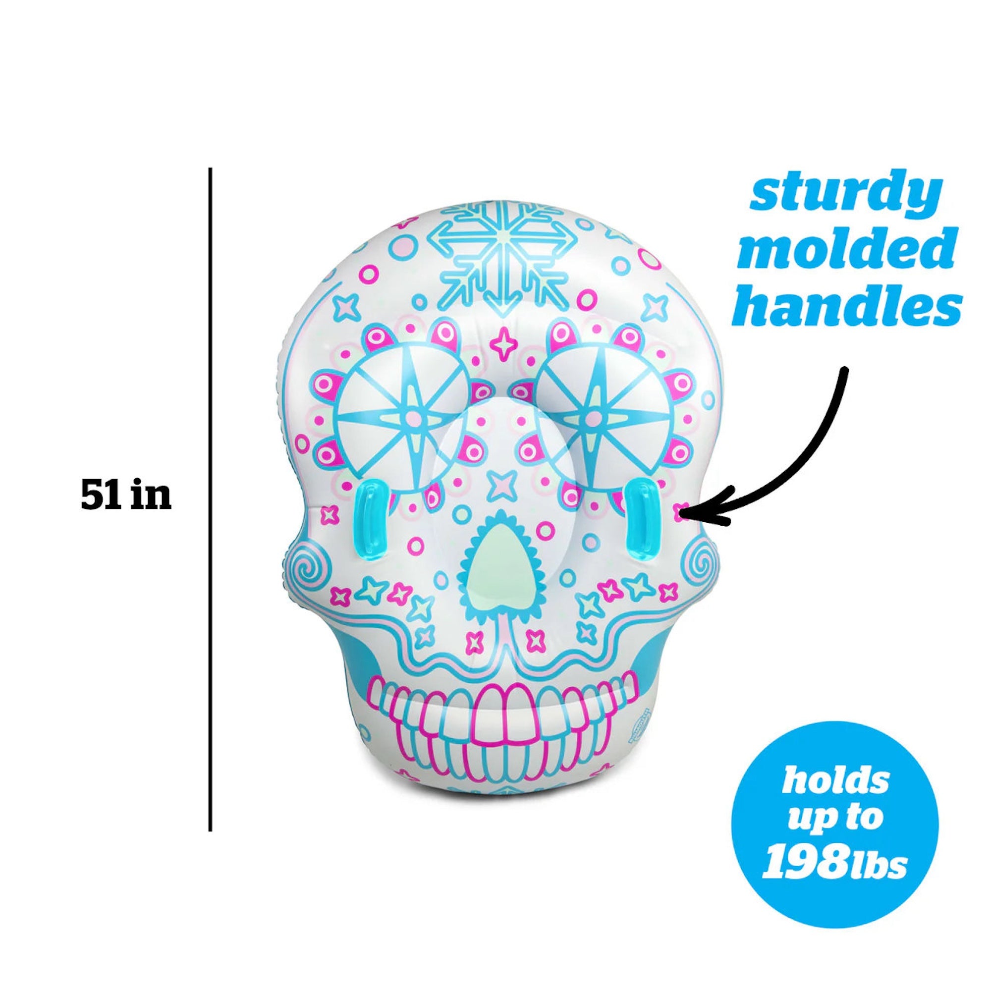 BigMouth Sugar Skull Snow Tube