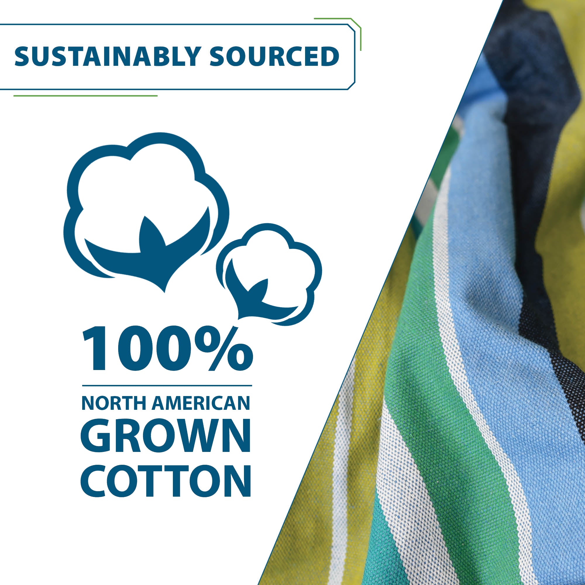 Hamac en coton de style brésilien - Cayo Reef