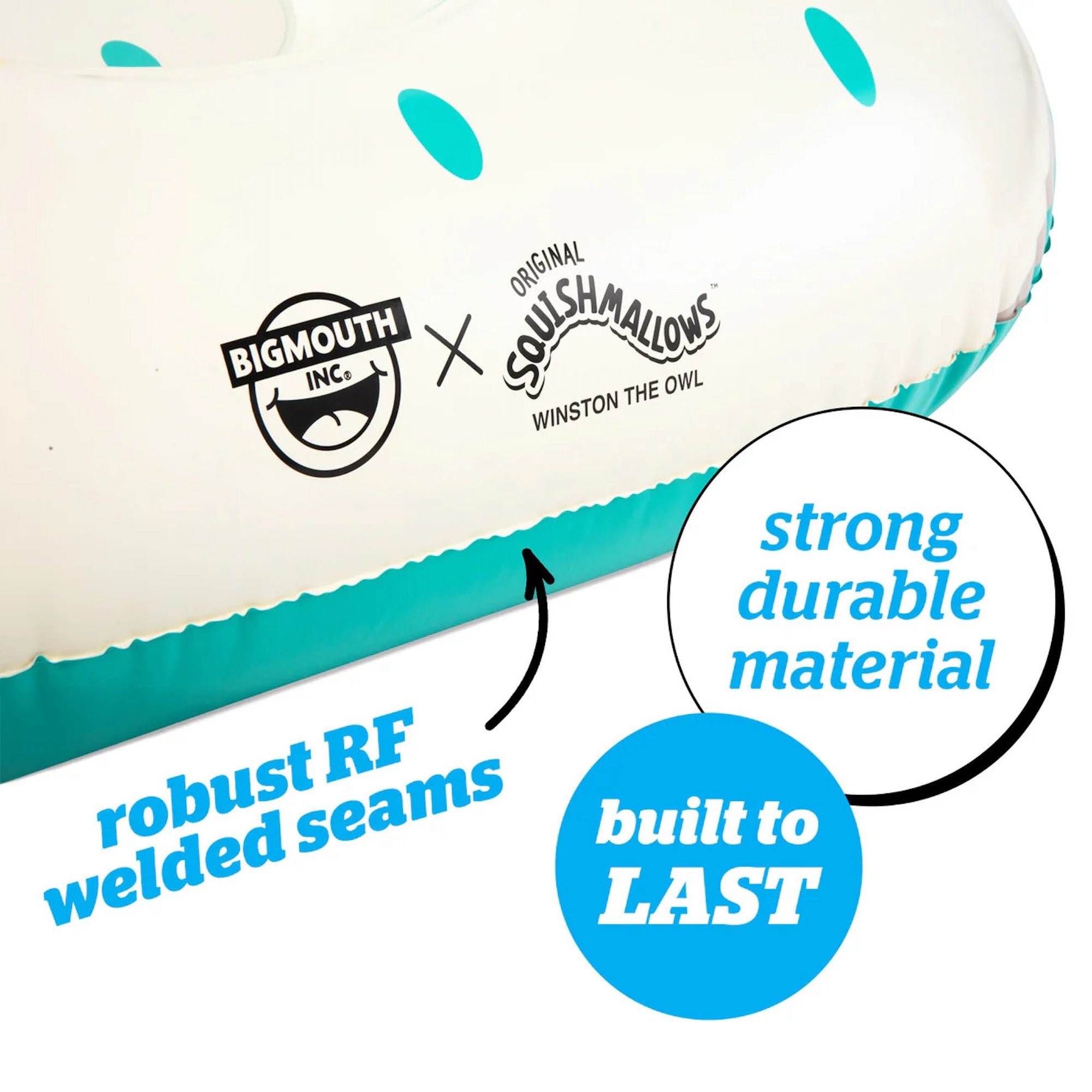 BigMouth x Squishmallows Winston the Owl Snow Tube