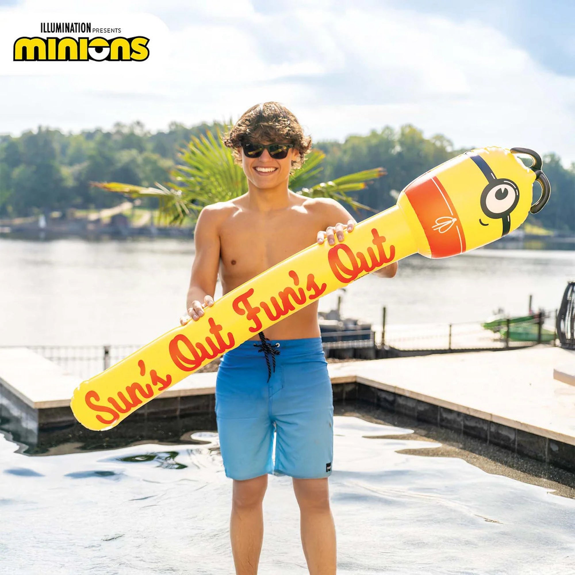 BigMouth Suns Out Minions Pool Noodle