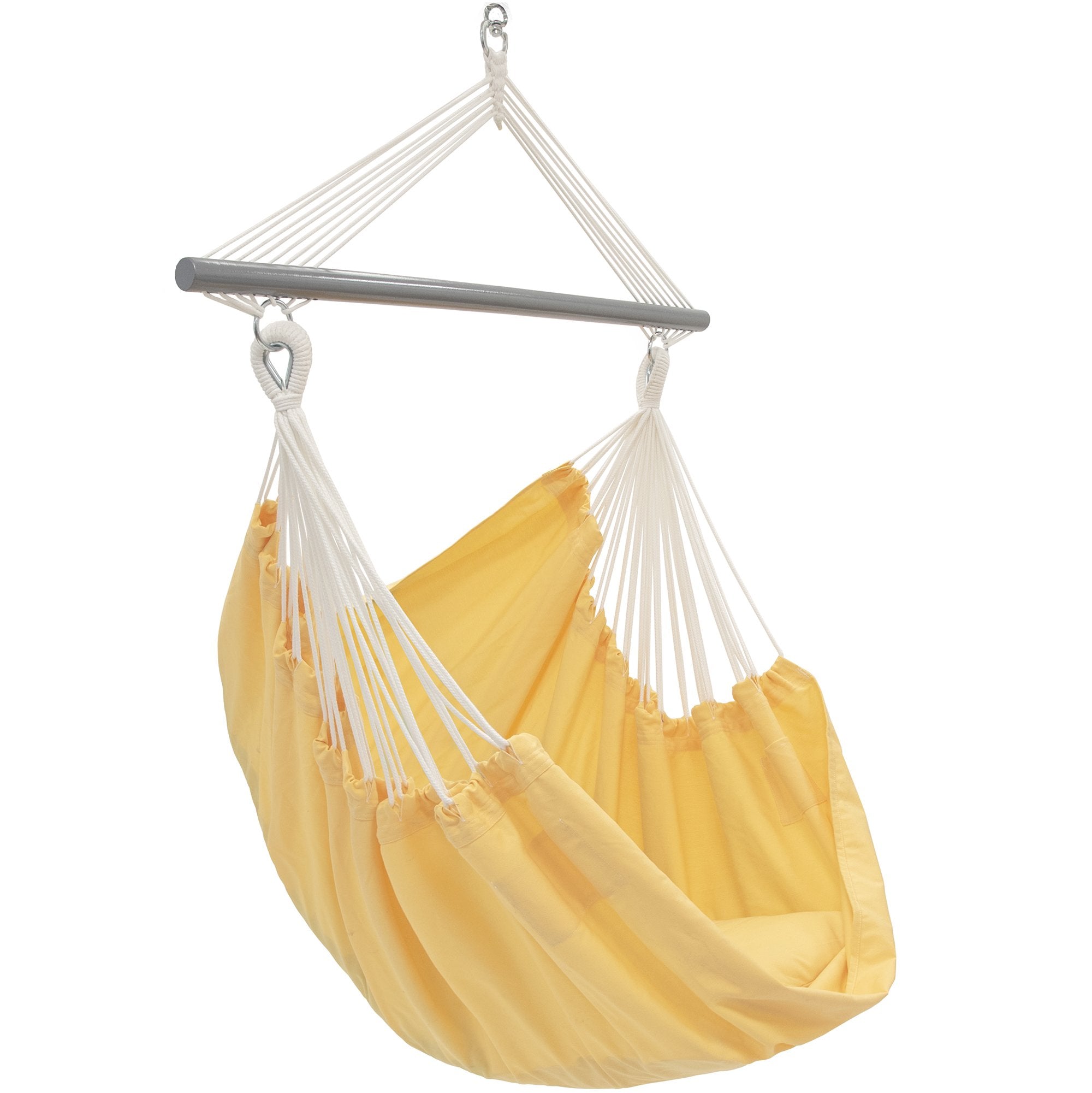 Polyester Hammock Chair Yellow – Vivere Canada - Main Image