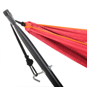 Single Mesh Hammock with Stand (9ft/280cm)