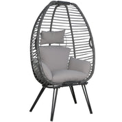 Nest Chair on Legs - Moonstone