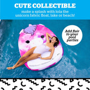 BigMouth x Squishmallows Lola the Unicorn Fabric Float