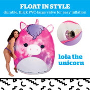 BigMouth x Squishmallows Lola the Unicorn Fabric Float
