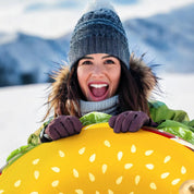 BigMouth Cheeseburger Snow Tube