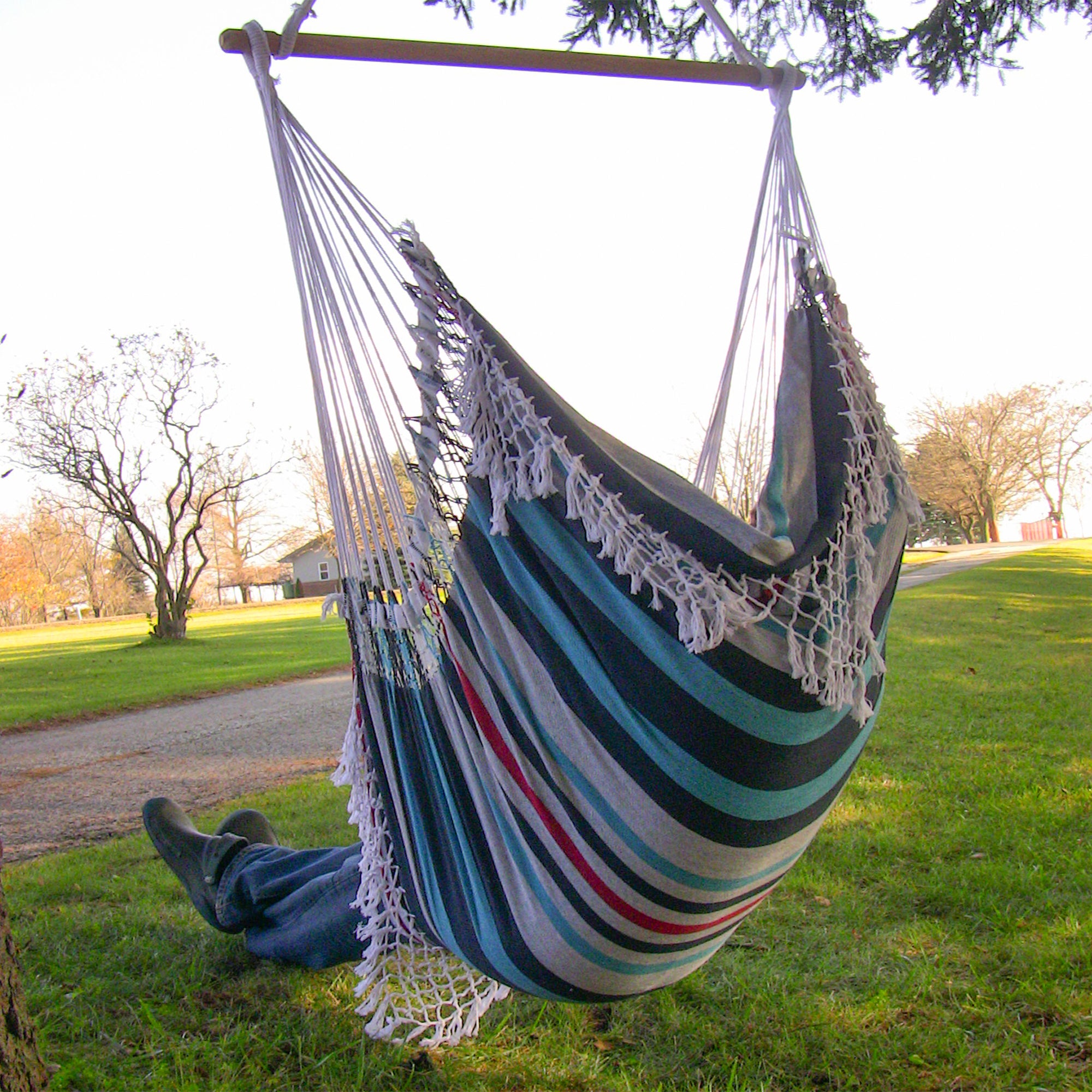 Chaise hamac brésilienne - Denim 