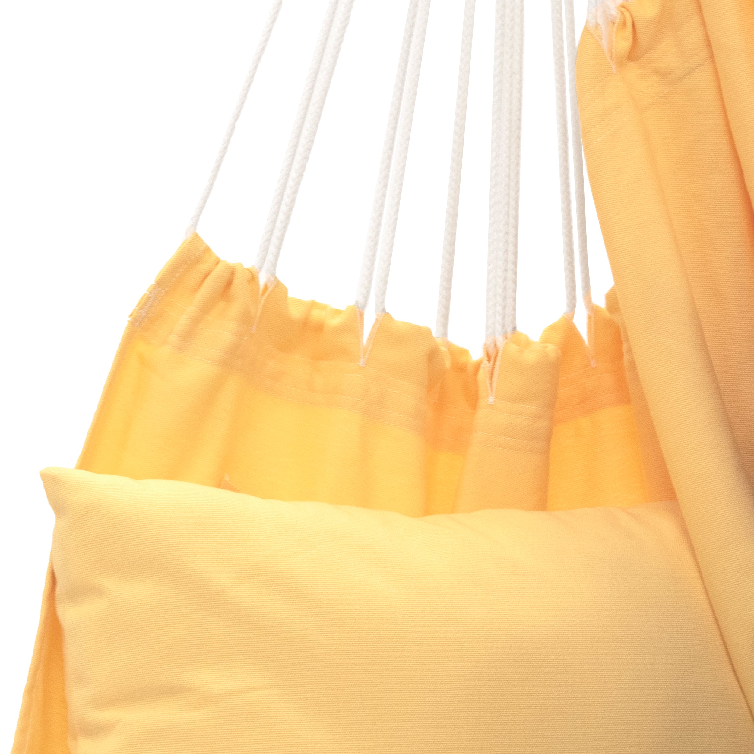 Chaise hamac en polyester - Jaune 