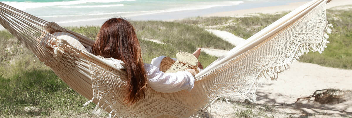Authentic Brazilian Elegant Hammock - Antique