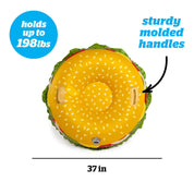 BigMouth Cheeseburger Snow Tube