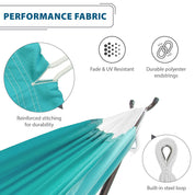 Hamac double Sunbrella® avec support (280 cm) - Aruba