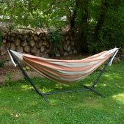 Hamac double Sunbrella® avec support (280 cm) - Cameo