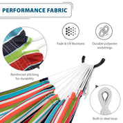 Hamac double Sunbrella® avec support (280 cm) - Carousel Confetti