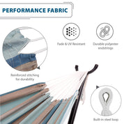 Hamac double Sunbrella® avec support (280 cm) - Gateway Mist