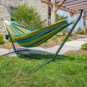 Hamac double Sunbrella® avec support (280 cm) - Lagon