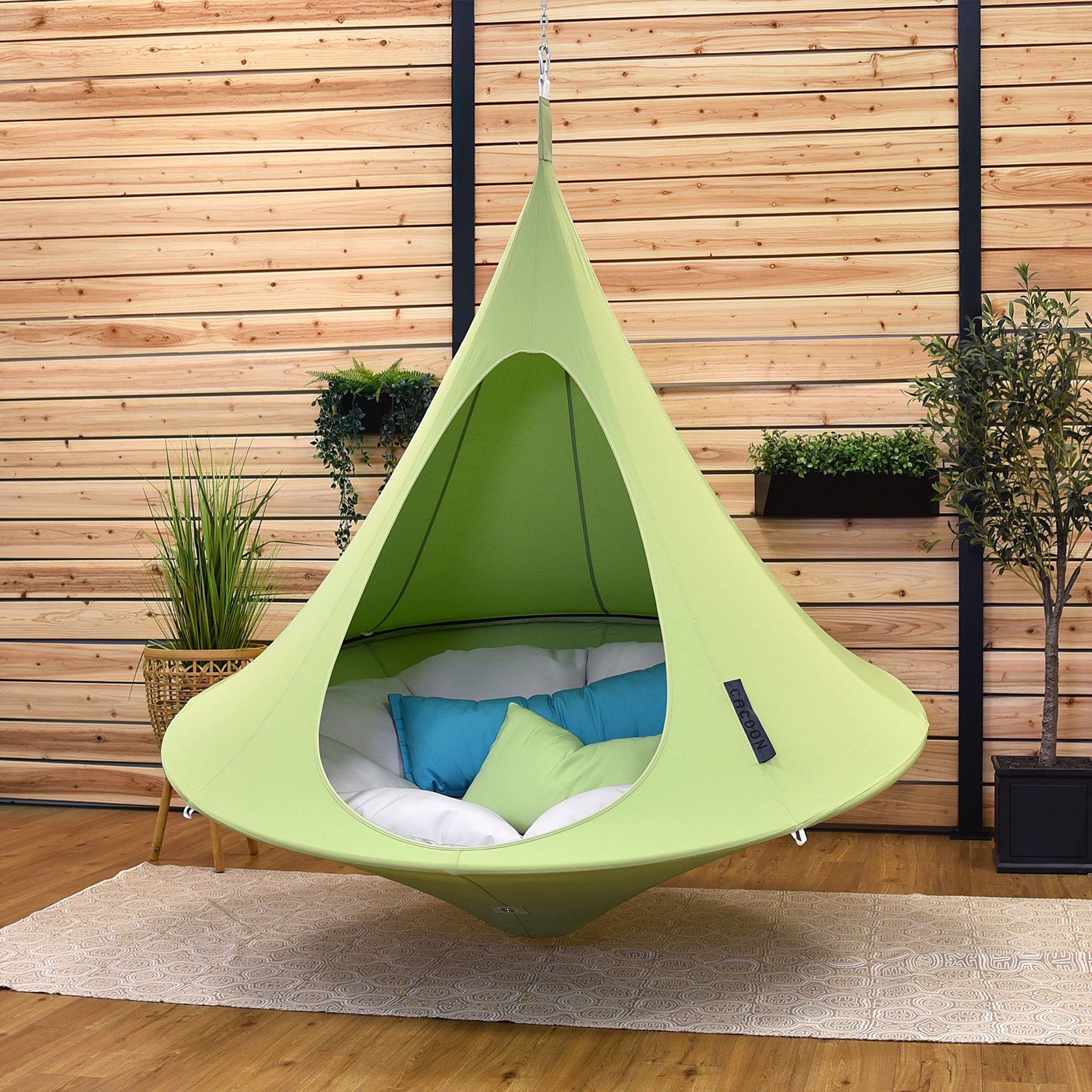 Double Cacoon - Leaf Green