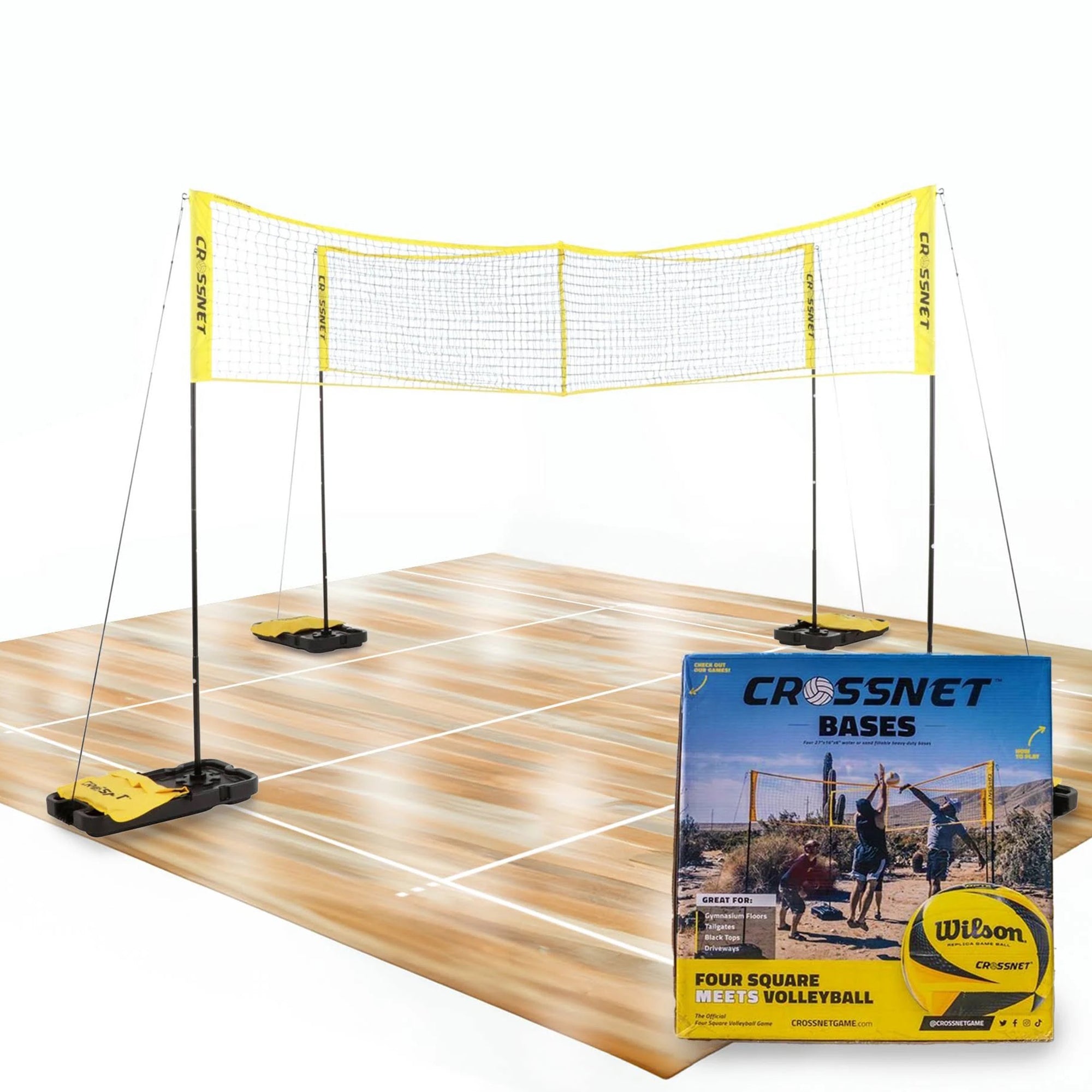 CROSSNET® Indoor Bases for the CROSSNET Original Game – Vivere Canada