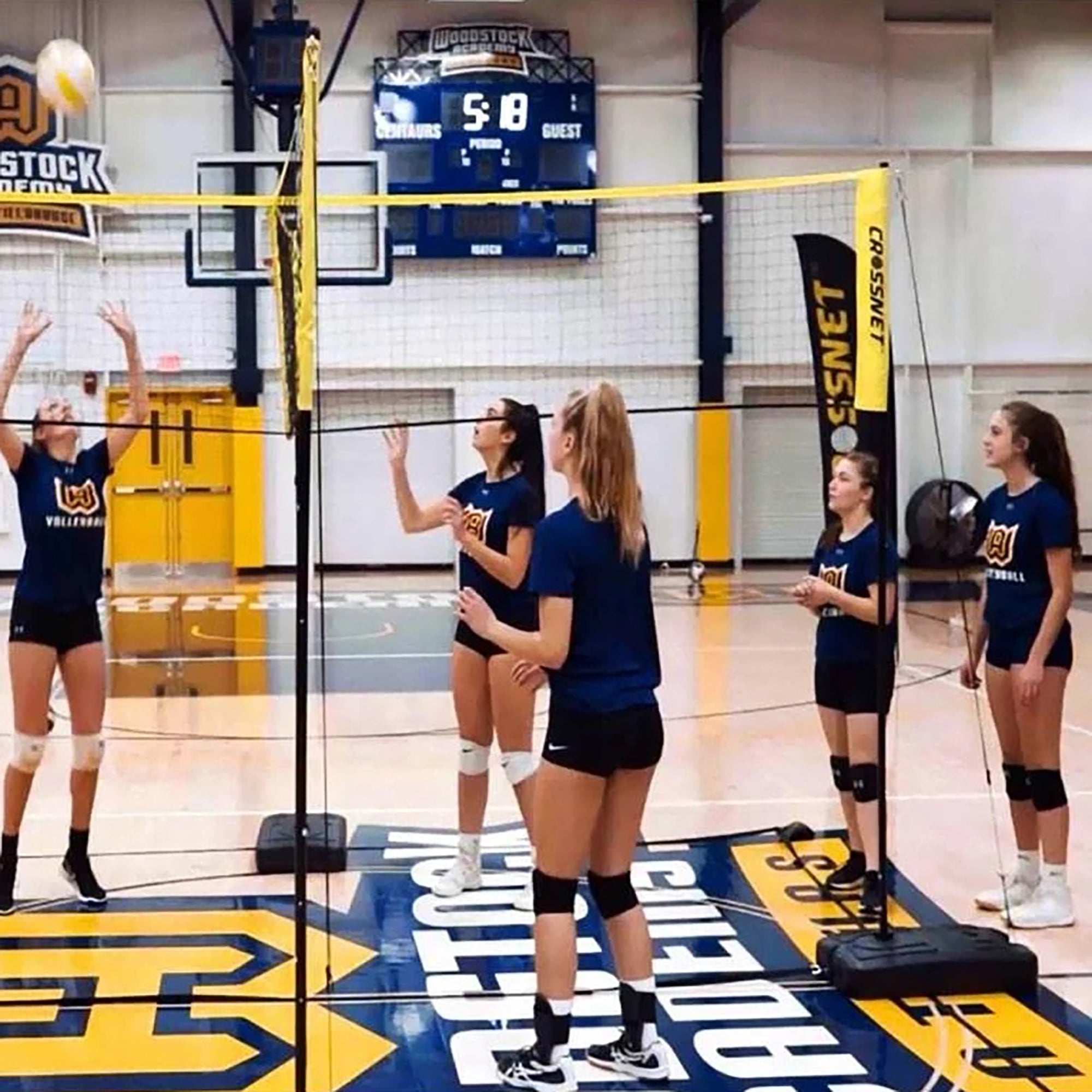 CROSSNET® Indoor Bases for the CROSSNET Original Game