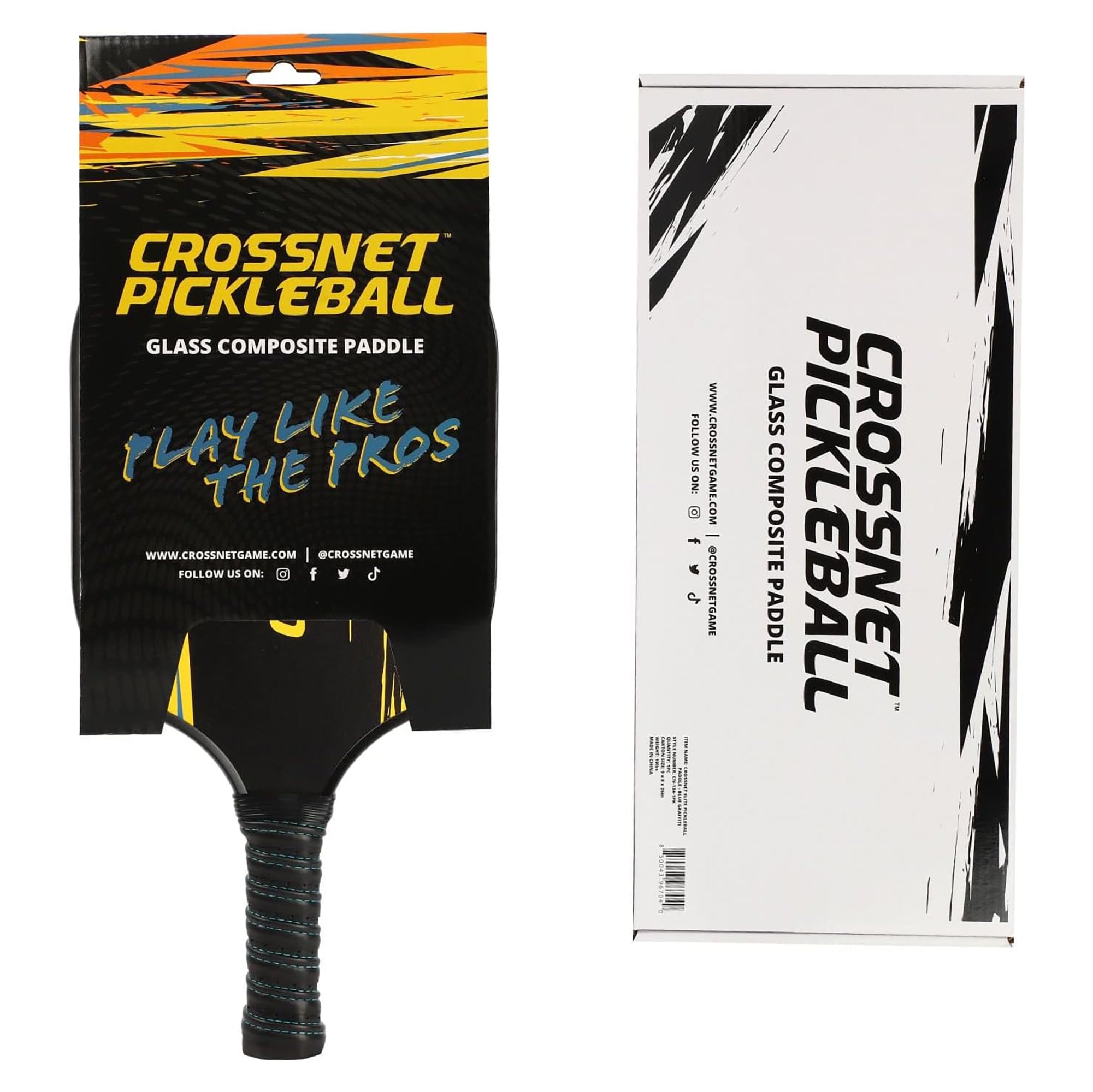 CROSSNET® Elite Pickleball Paddle - Graffiti