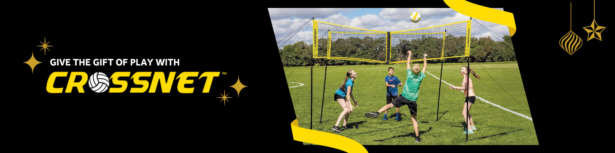 CROSSNET® 4-Square Volleyball Game – Vivere Canada