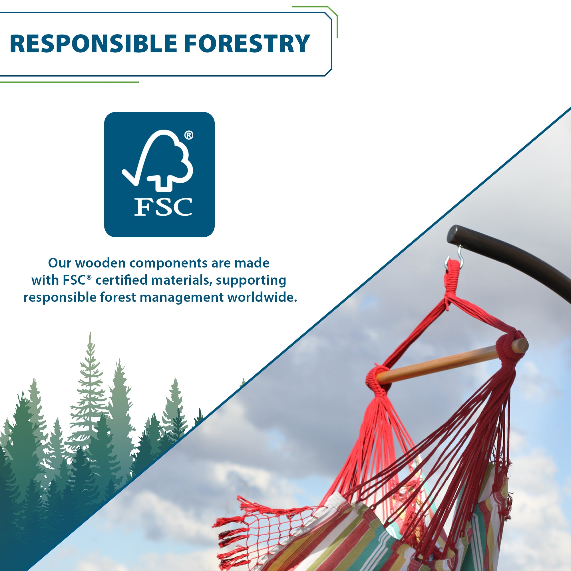 Brazilian Hammock Chair - Tranquility