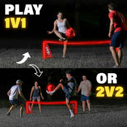 Kickit Inferno LED Soccer Tennis Set - Red