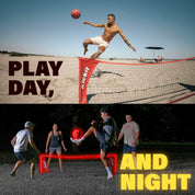 Kickit Inferno LED Soccer Tennis Set - Red