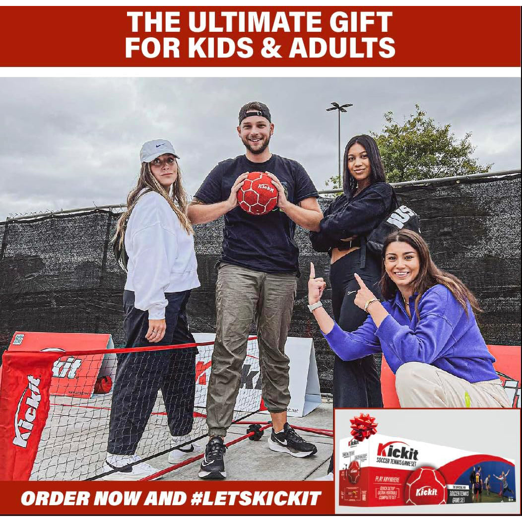 Kickit Soccer Tennis Set - Red