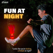 Kickit LED Original Birdie Soccer Trainer - Red