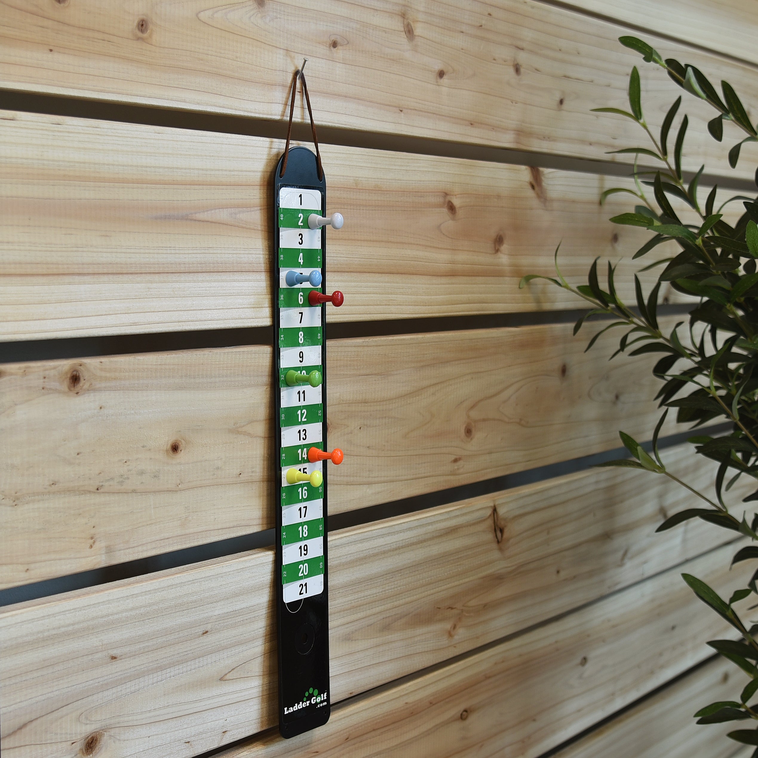 Ladder Golf® Outdoor Game Scoreboard - Green
