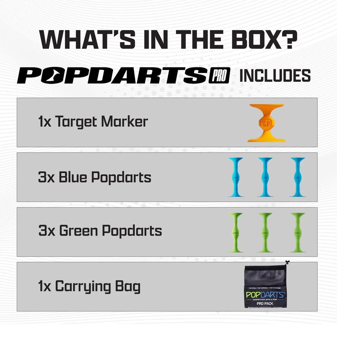 Pop Darts Pro Pack - Blue/Green