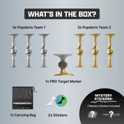 Pop Darts Pro Pack - Silver/Gold