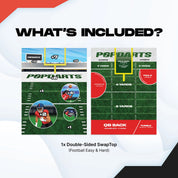 Popdarts Swaptop Board Top - Football