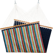 Sunbrella® Quilted Spreader Bar Hammock - Carousel Confetti