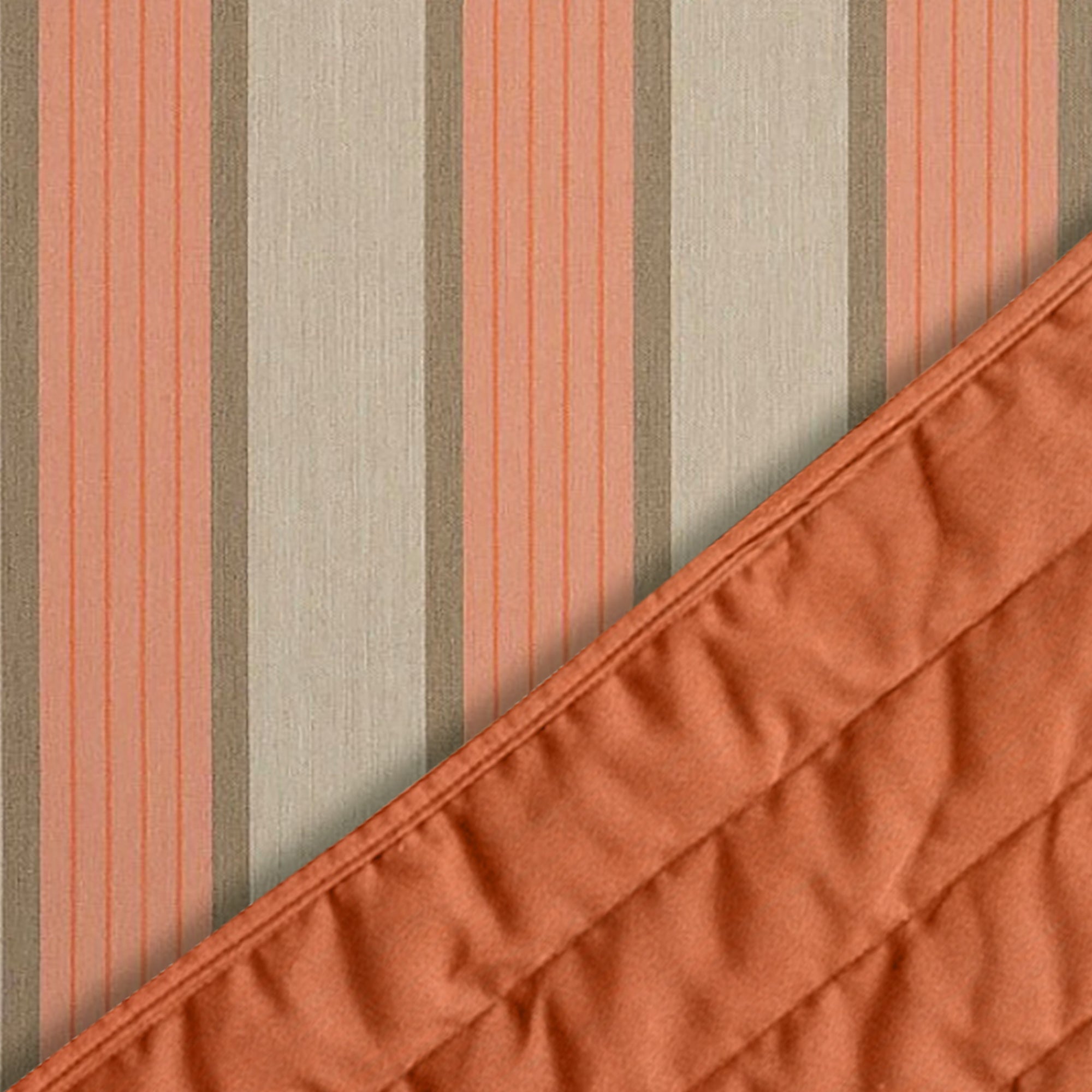 Sunbrella® Quilted Spreader Bar Hammock - Cameo & Coral