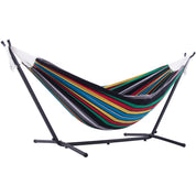 Hamac double en coton avec support (280 cm) - Rio Night