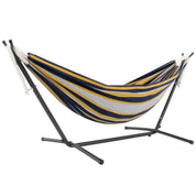 Hamac double en coton avec support (280 cm) - Serenity