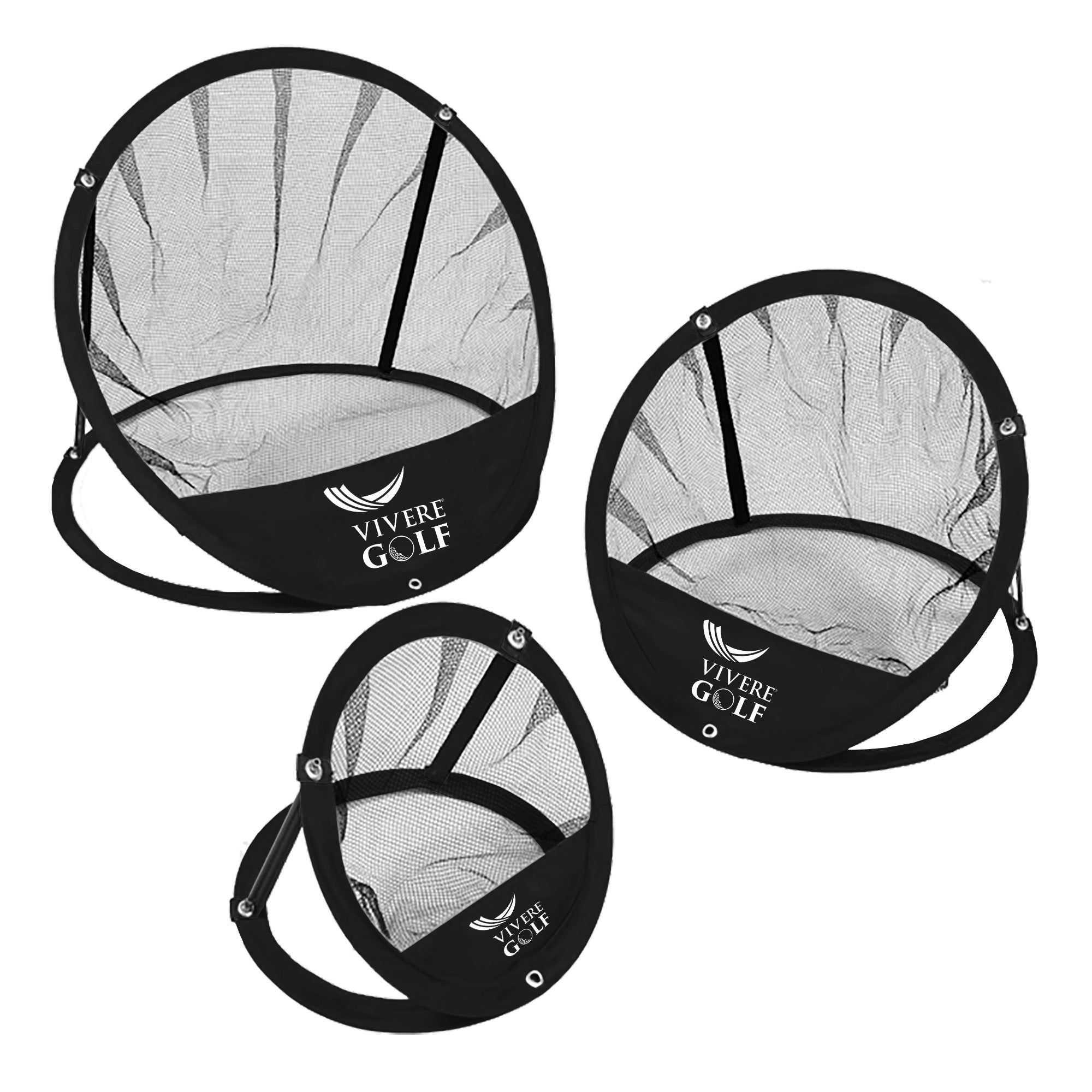 Vivere Golf Pop-up Golf Chipping Set (3pk)
