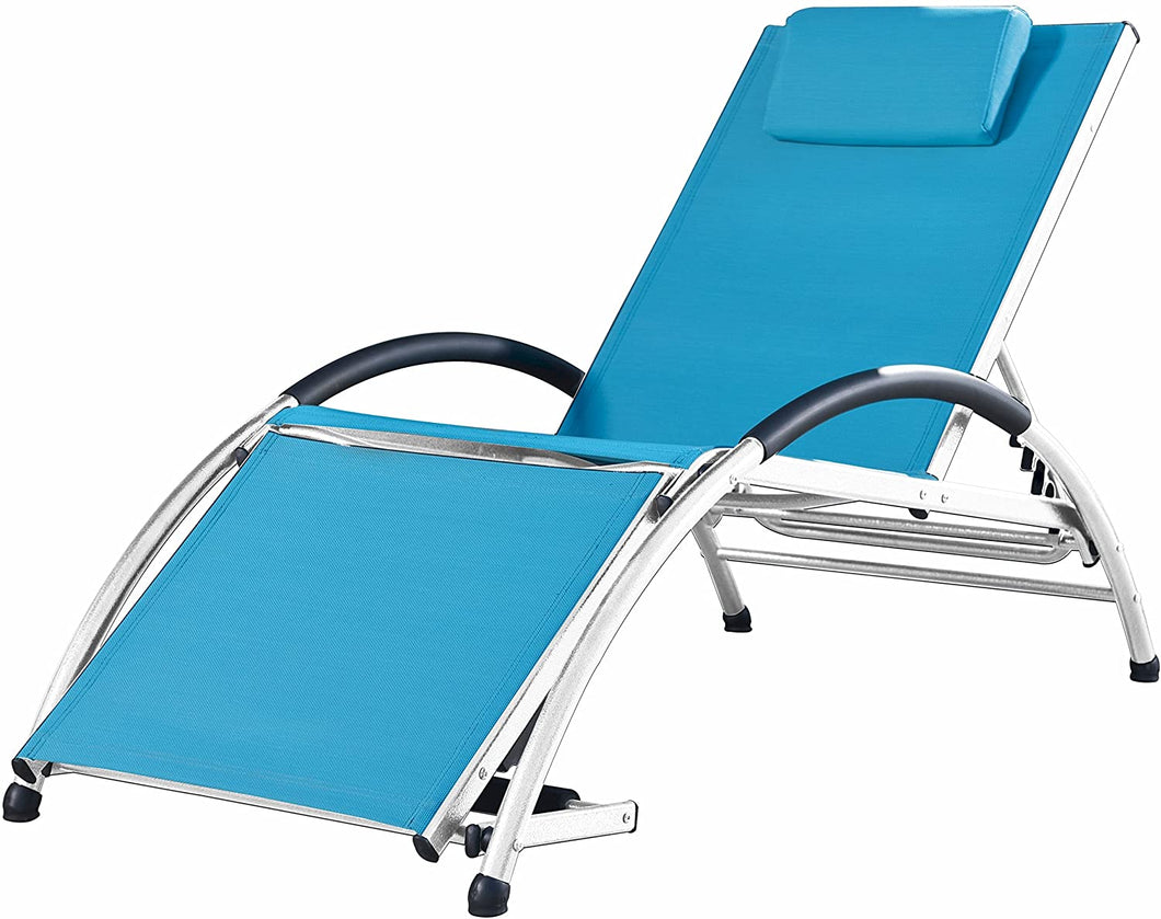 Dockside Sun Lounger Aluminum